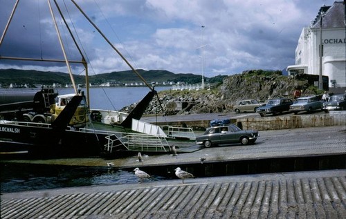 Photo 6x4 skye ferry unloading - photo,