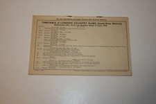 Timetable - London Country