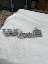 GMC VANDURA 5 BADGE EMBLEM  AMERICAN DAY VAN