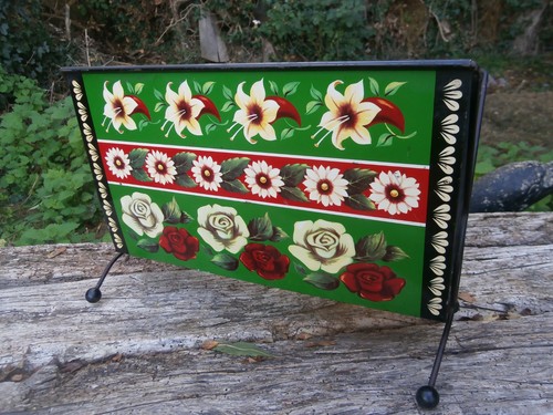 Vintage retro lily rose - retro, 50's