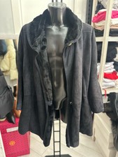 Shearling Coat Women Size 46