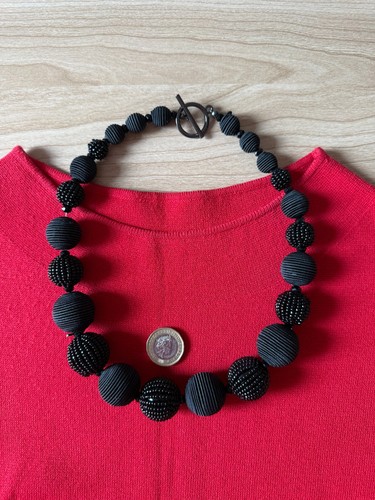 Phase eight black beaded - phase,
