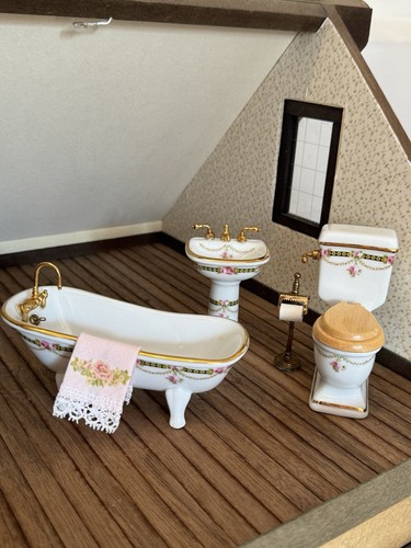 Dolls house furniture - dolls,