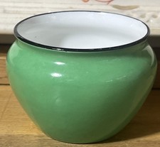 Small Green Art Deco Pot by