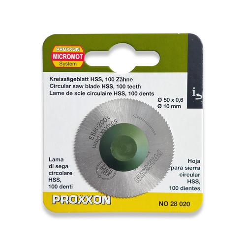 Proxxon 50mm hss saw blade - 50mm,