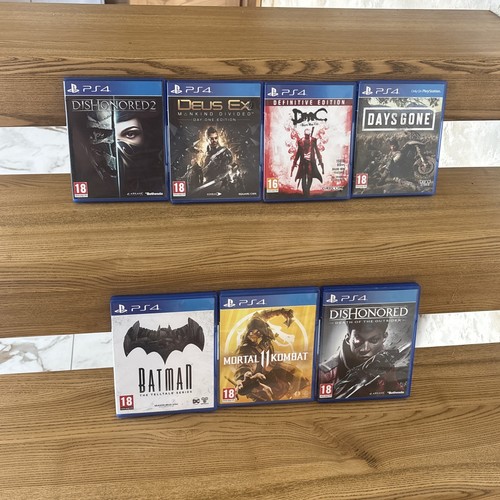Sony playstation games - 4,