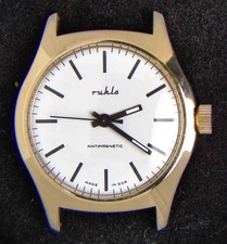 Ruhla Germany White Dial Men's