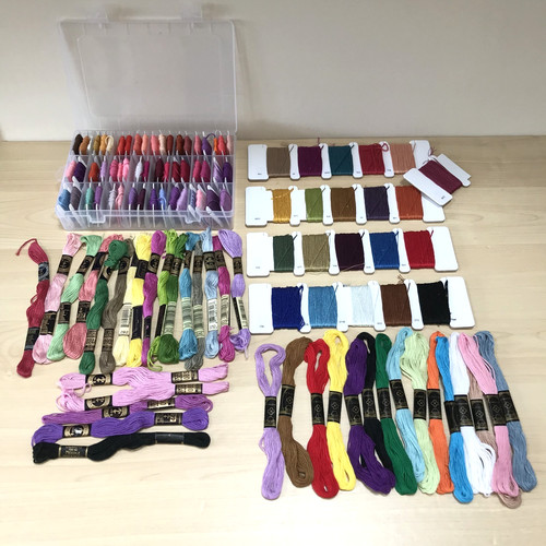 Embroidery thread bundle - embroidery,