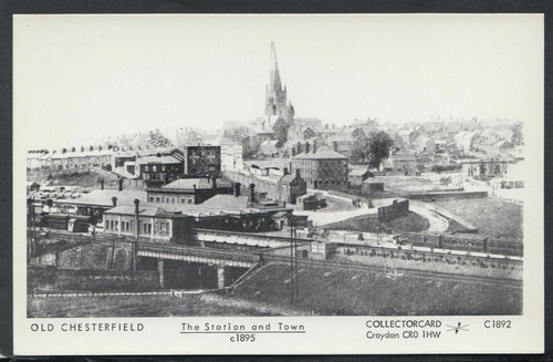 Derbyshire postcard old - postcard,