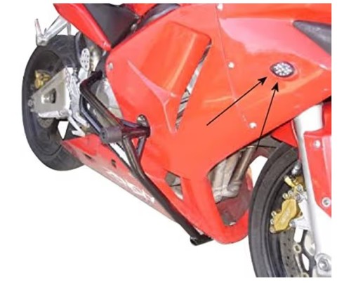 Led flush mount fairing - flush,