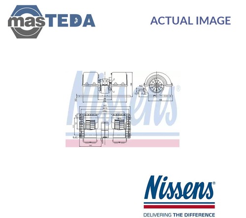 87132 interior blower fan - blower,
