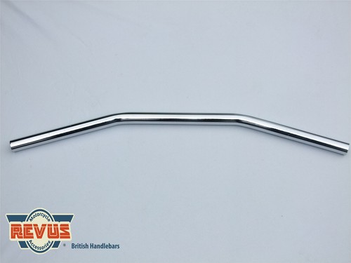 Chrome flat handlebars - 7/8"chrome,