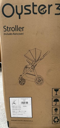 Oyster pram includes rain - 3,