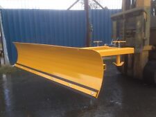 Adjustable forklift truck snow plough/Yard scrapper 1500mm - 2400mm blades
