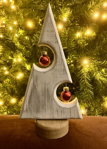 Wooden christmas tree rustic - christmas, tree.