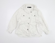 Zara Women's White Corduroy