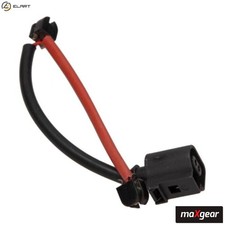 WARNING CONTACT BRAKE PAD WEAR