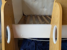 Triple Sleeper - Flair Furnishings Flick Triple Bunk. With Mattresses.