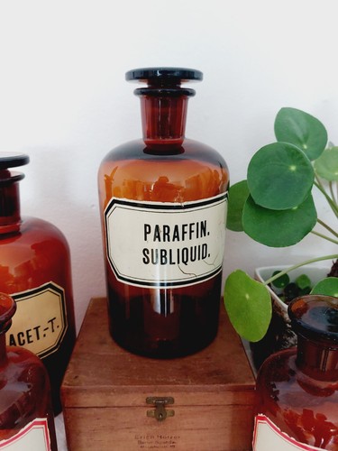 Vintage brown apothecary - vintage,