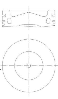 Mahle 028 00158 002 - 028, piston