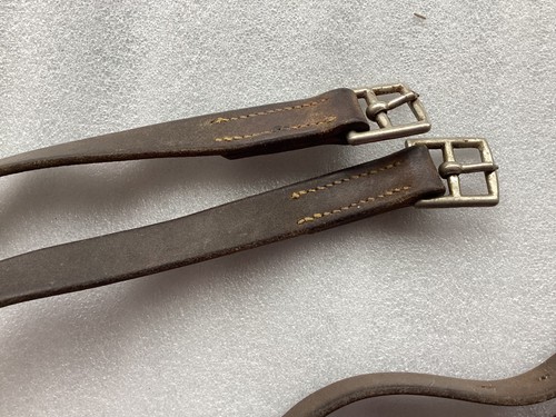 Stirrup leathers pony english - leathers,