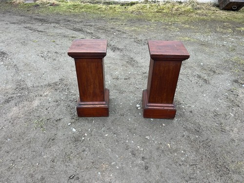 Pair victorian plant stands - of,