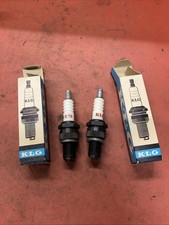 vintage motorcycle, Spark Plugs, KLG FE70,Vincent, Velocette,Triumph,old Stock