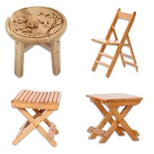 NEW KIDS CHILDREN WOODEN FOLDING STOOL,FISHING STOOL,KIDS STOOL FURNITURE BAMBOO