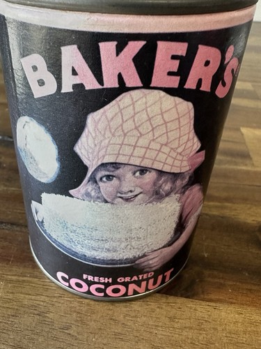 Vtg baker coconut - vtg, baker's