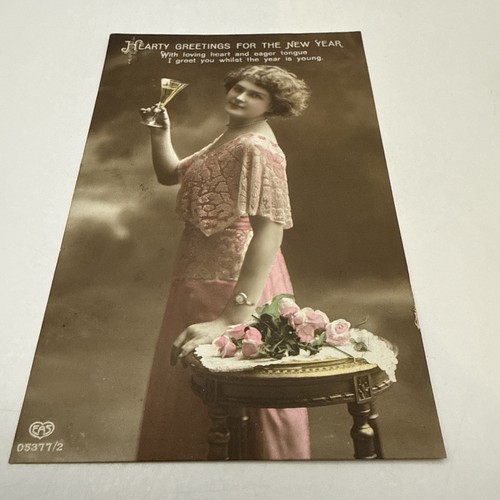 Postcard antique belle - postcard,