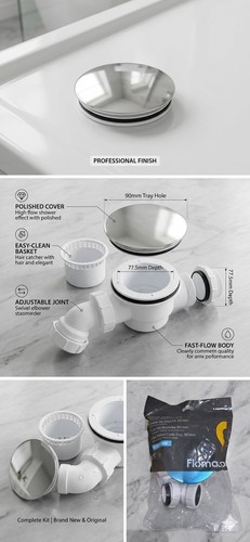 Dome shower waste trap - dome,