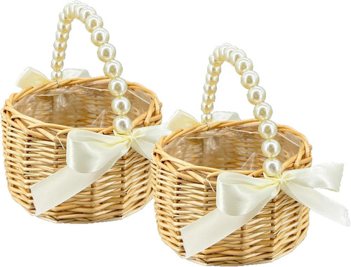 Wicker rattan flower - rattan, girl