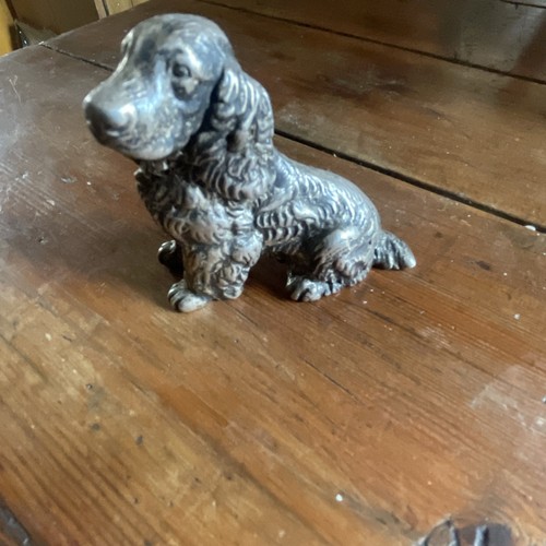 Cocker spaniel orniment cast - cocker,