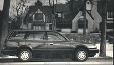 1987 Press Photo Mazda 323