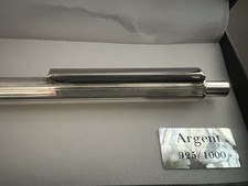 Red Silver Solid 925 Ballpoint