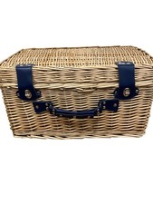 Wicker Picnic Basket Set With
