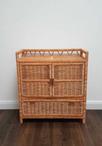 New wicker dresser handmade - wicker,