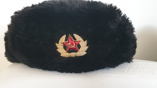 Russian army style black faux - russian,