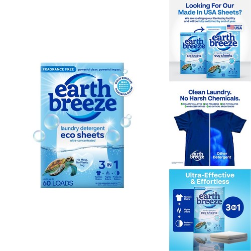Earth breeze laundry detergent - breeze,