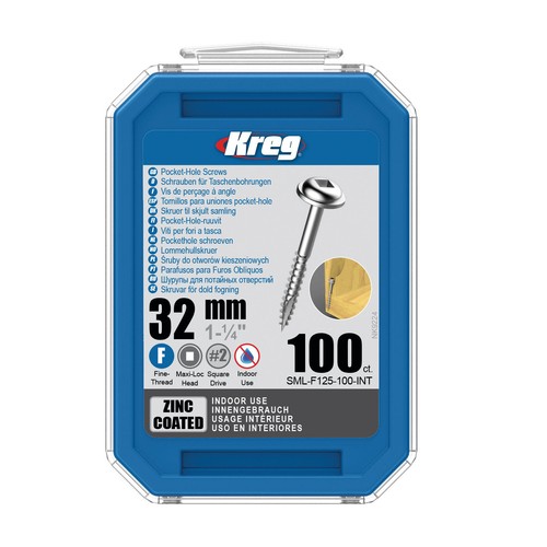 Kreg pocket hole - hole, screws