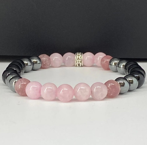 Tourmaline hematite rose - tourmaline,