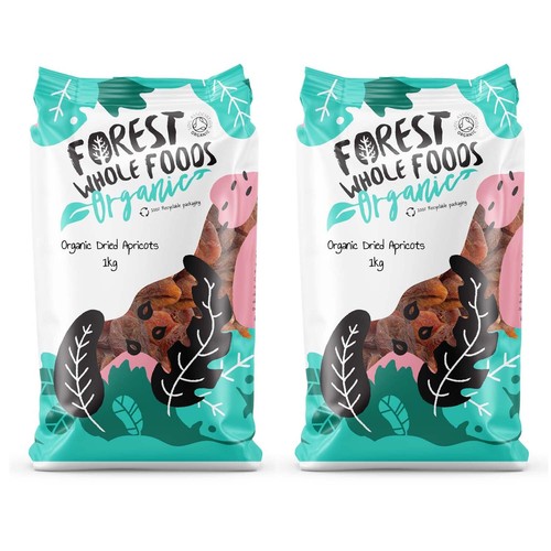 Organic sun dried apricots - organic,