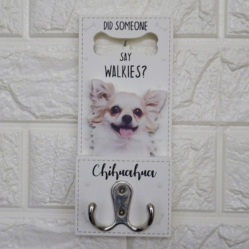 Chihuahua dog lead hook twin - lead,