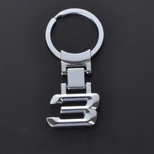 Number 3 Logos Key Chain Car
