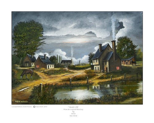 Quiet life print - quiet, picture