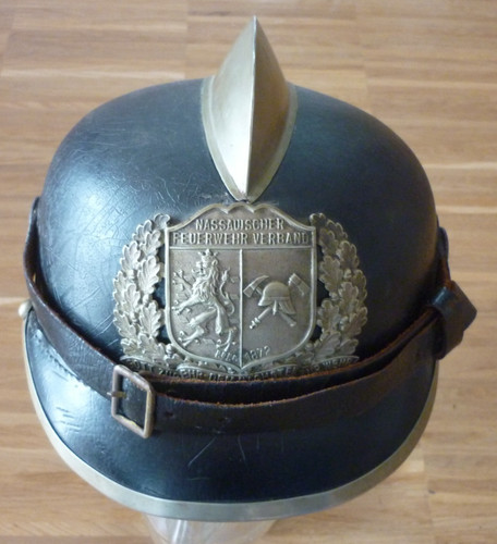 Pickelhaube leather helmet - pickelhaube,
