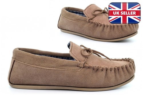 Mens suede slippers size - slippers, 6
