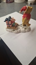 Classic Pooh, Christmas Figure,  Border Fine Arts A0941