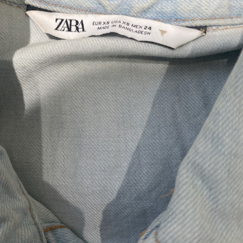 Zara denim jacket shirt - jacket,