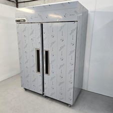 Double Freezer 1300L Stainless Upright Frozen Storage Catering Foster XR1300L...
